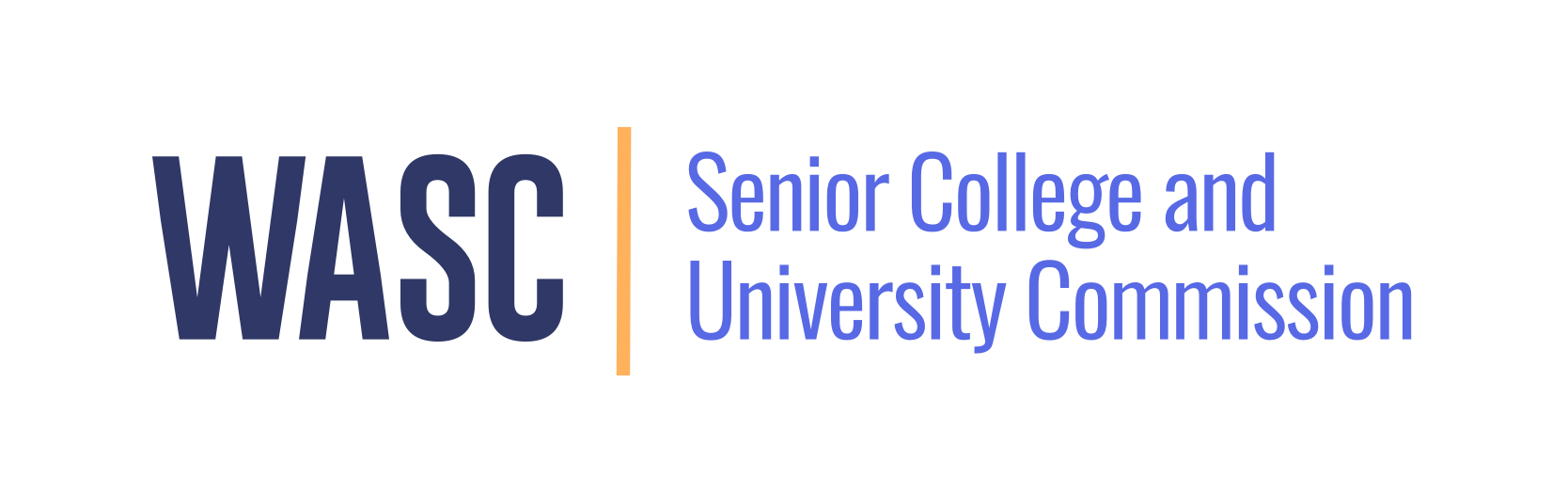 WASC Senior College and University Commission logo.